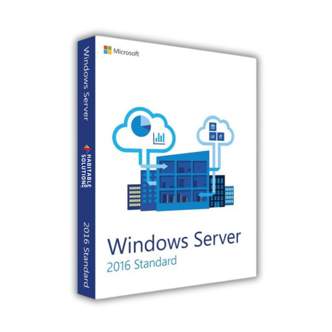 Microsoft Windows Server 2016 Standard by [www.habitablesolution.com]
