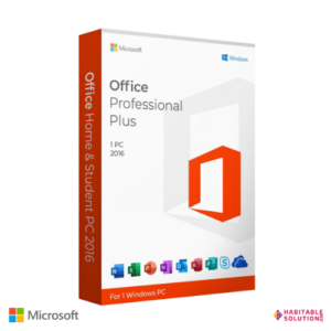 Microsoft Office Pro Plus 2016 BIND by [www.habitablesolution.com]