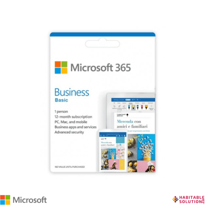 Microsoft 365 Business Basic Global (1-Year Subscription)