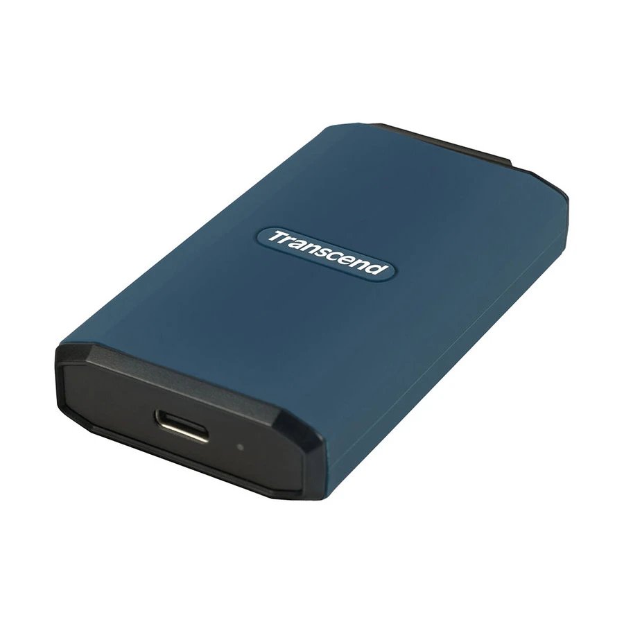 Transcend 410C 1TB Portable External SSD 3.2 Gen 2 Type-C to USB Type-A Dark Blue