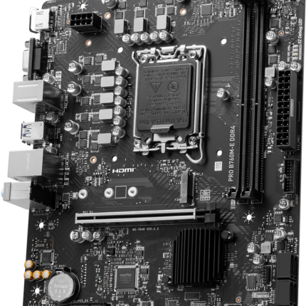 MSI PRO B760M-E DDR4 mATX Motherboard