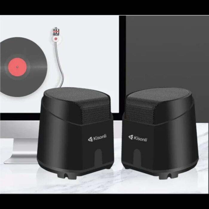 KISONLI K-500 USB Multimedia Gaming Speaker Strong Bass For Laptop Computer