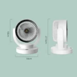 Kisonli F103 Rechargeable Table Fan (18cm) - Image 3