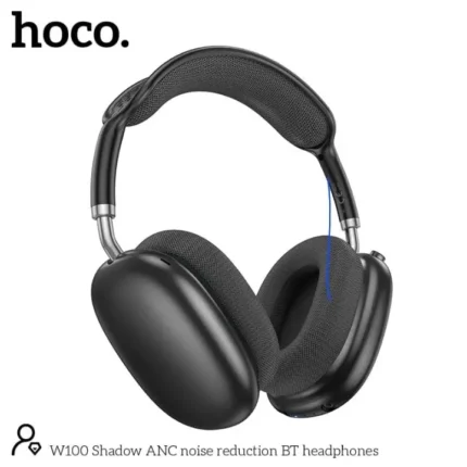 Hoco W100 Shadow ANC Noise Reduction Bluetooth Headpho