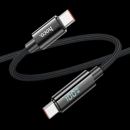 Hoco USB-C to USB-C Cable With Display