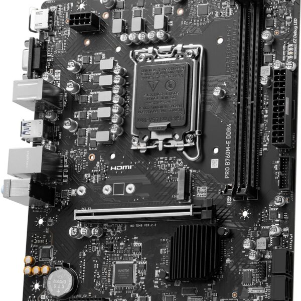 MSI PRO B760M-E DDR4 mATX Motherboard